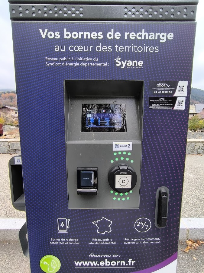 Réseau eborn Station de recharge