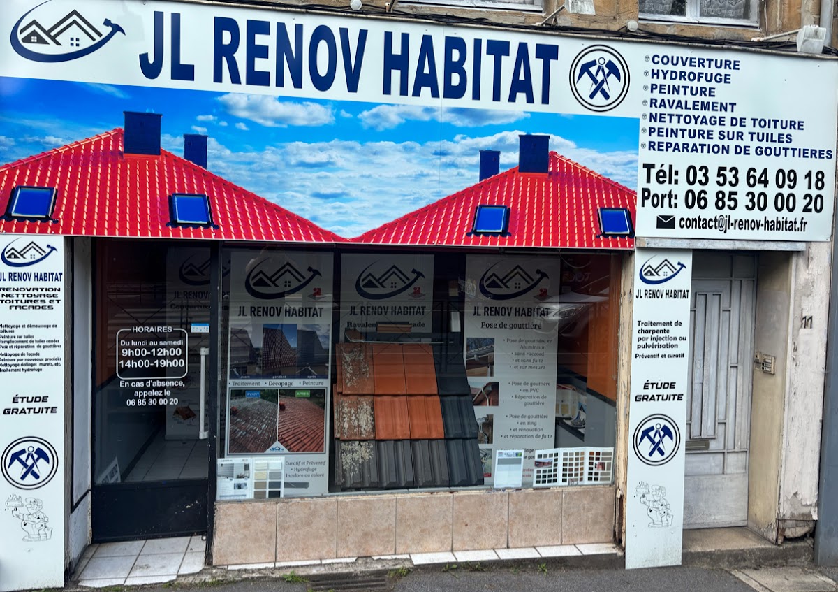 JL Renov' Habitat 08 couvreur recherche de fuite rénovation de toiture ravalement de façade charleville-Mézières Sedan
