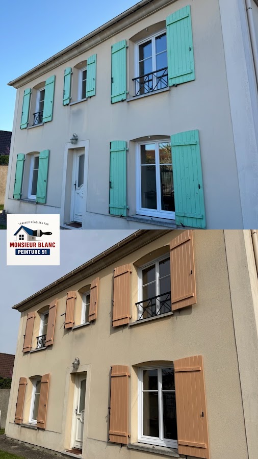 Peintre Monsieur BLANC Courcouronnes 91 : Peinture, Nettoyage façade toiture Essonne 91