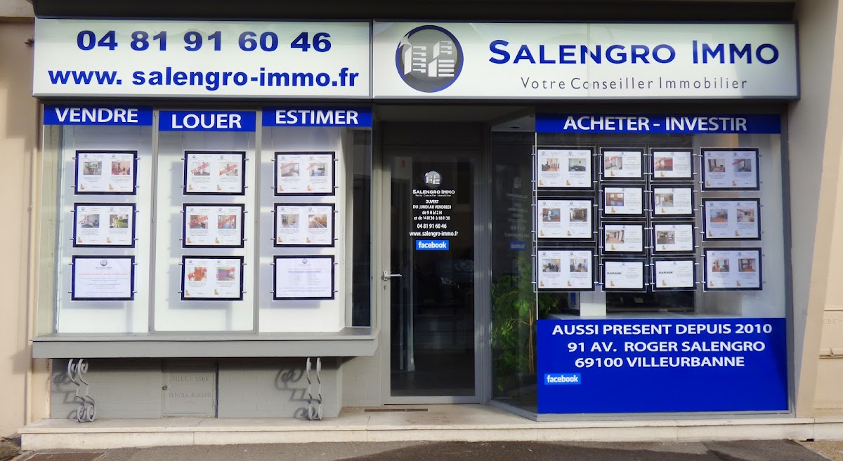 Agence immobilière Salengro Immo Villeurbanne