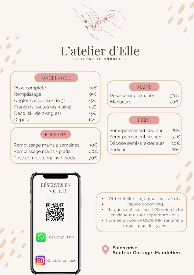 L'atelier d'Elle - Prothésiste ongulaire
