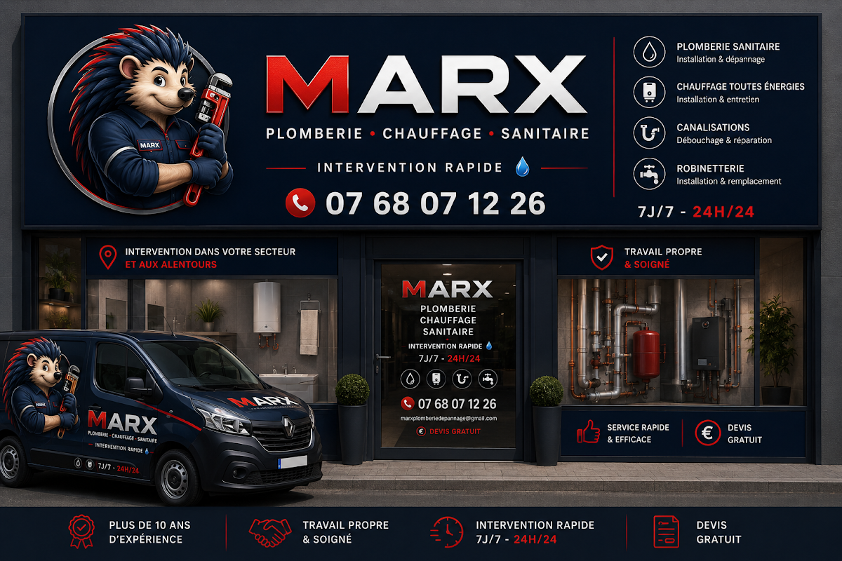 Marx plomberie dépannage