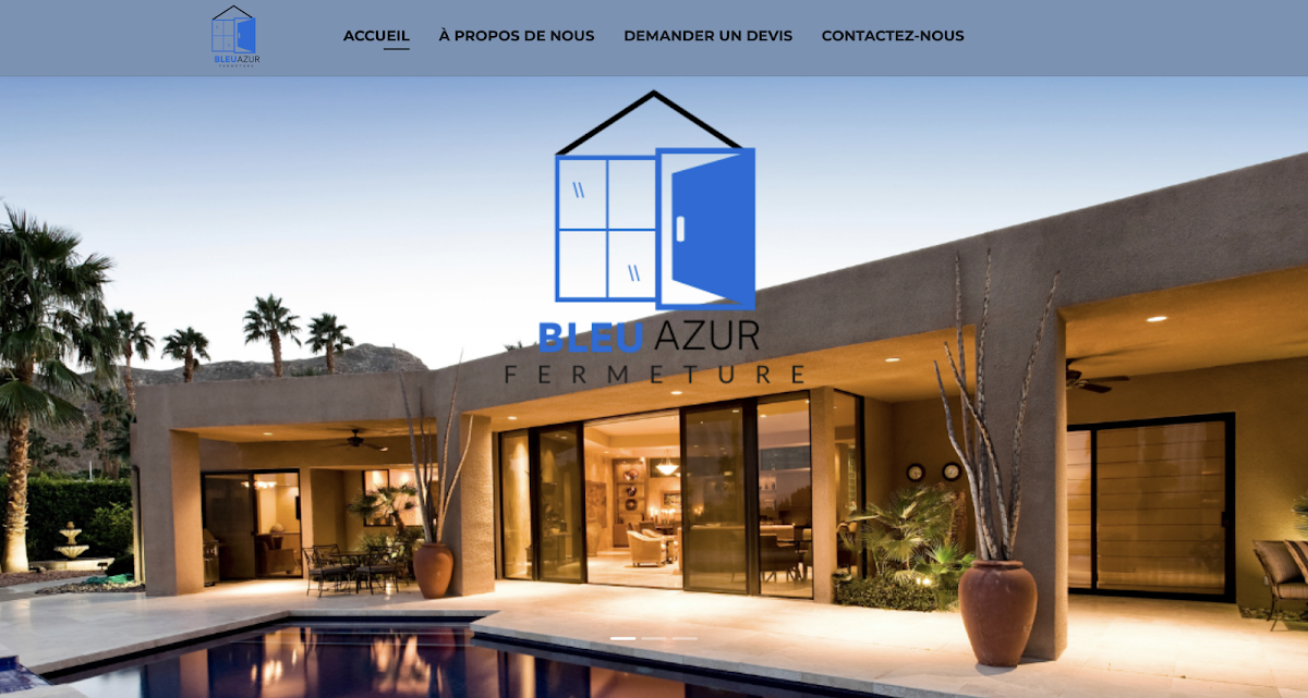 BLEU AZUR FERMETURE
