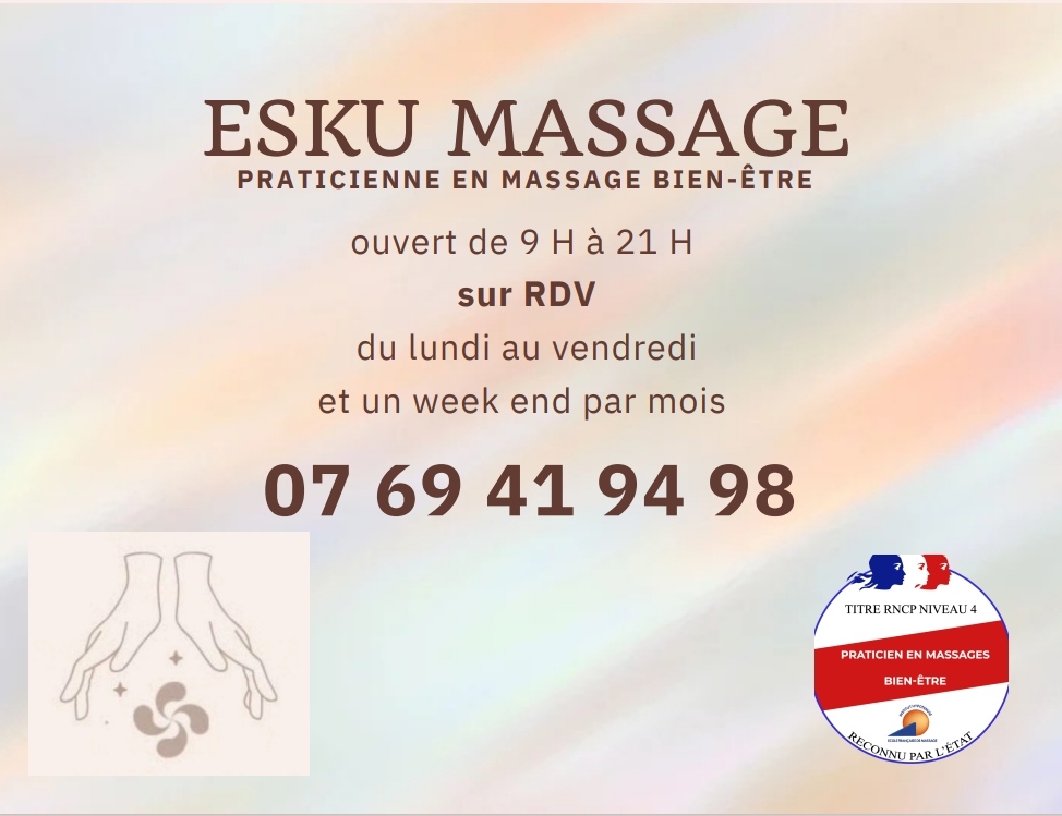 Esku massage (La clé des cinq sens)