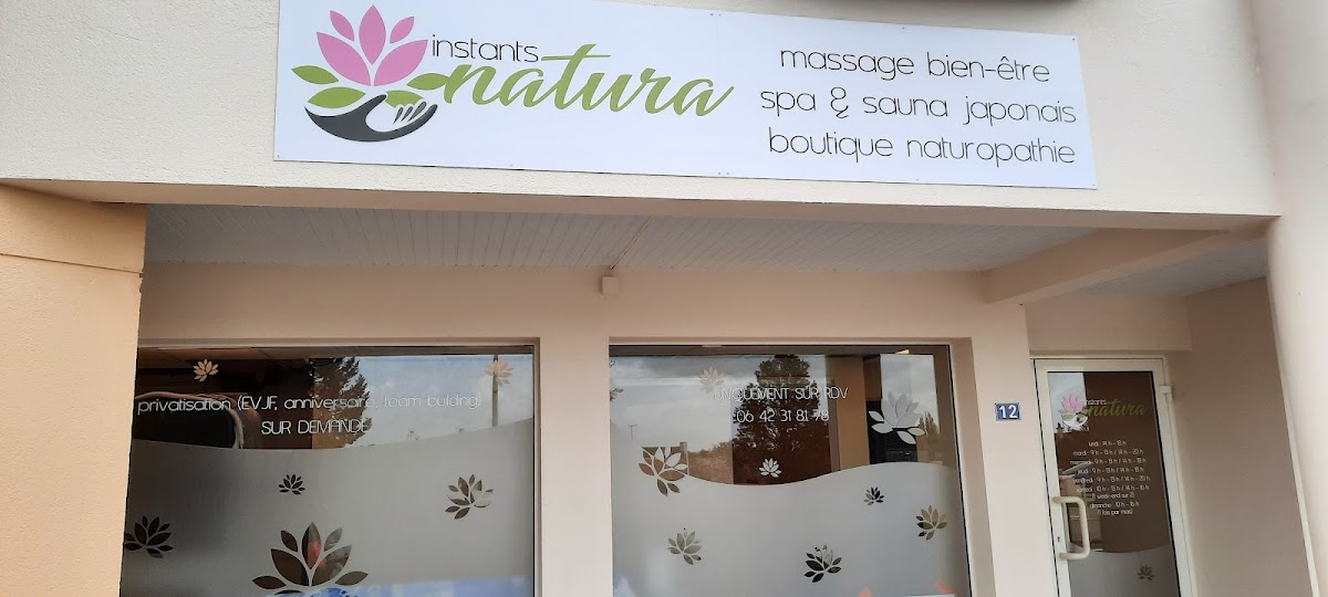 Instants Natura - MASSAGE BIEN ETRE - SPA- SAUNA - Head Spa - Drainage Lymphatique- MADÉRO- Naturopathie à Malville
