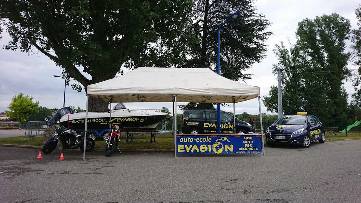 Evasion auto-moto-bateau-remorque