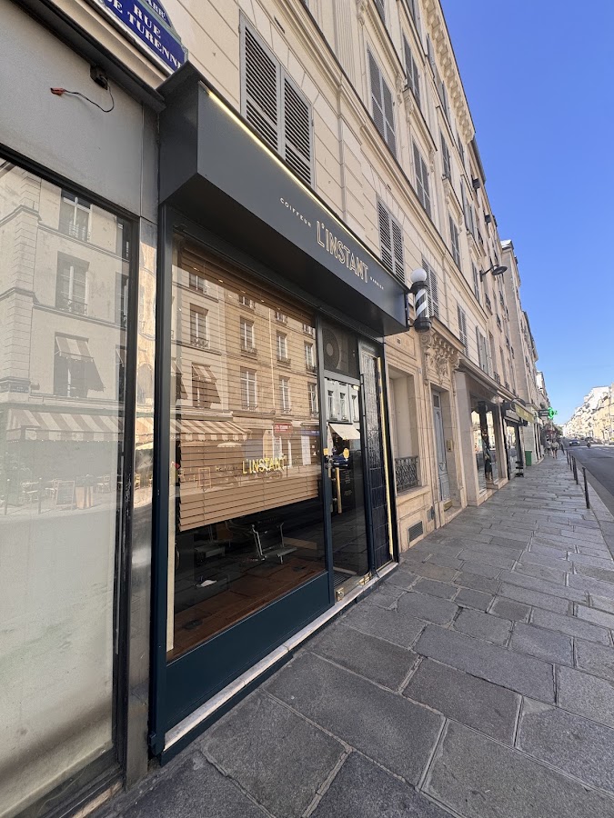 L’Instant Barbier Paris 3 – Coiffeur Barbier Homme Haut de Gamme Le Marais