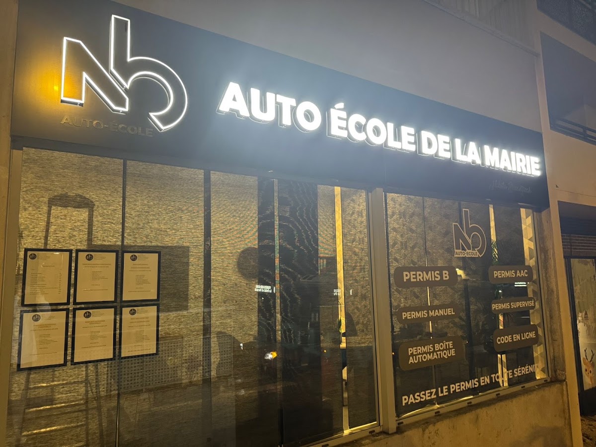 Nb auto école de la mairie