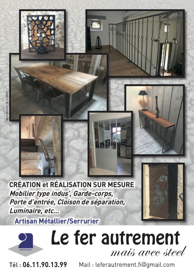 Métallier - serrurier Le fer autrement