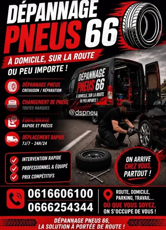 Dépannage pneu 66