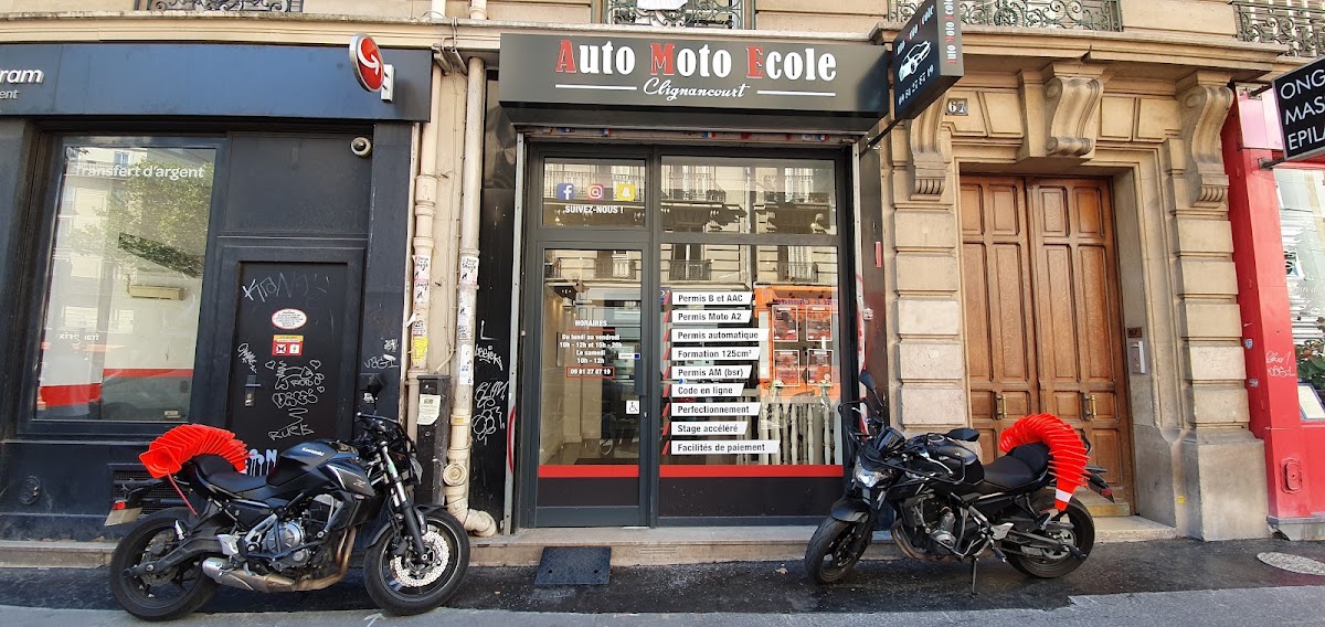 Auto-Moto École CLIGNANCOURT Paris 18ème