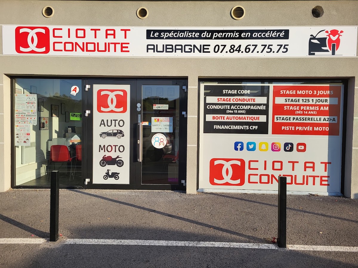 CIOTAT CONDUITE - AUBAGNE