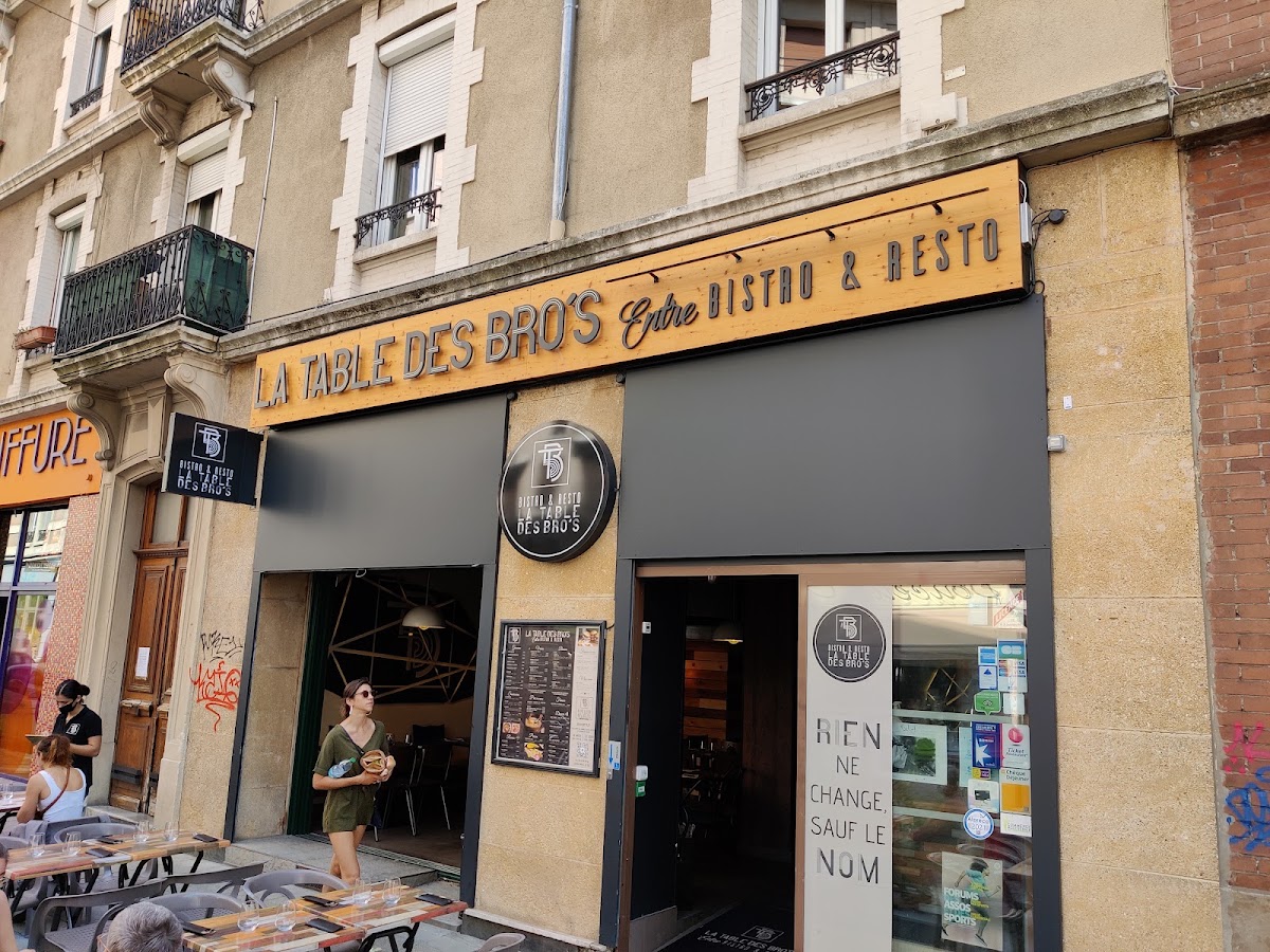 Restaurant La Table des Bro's Grenoble
