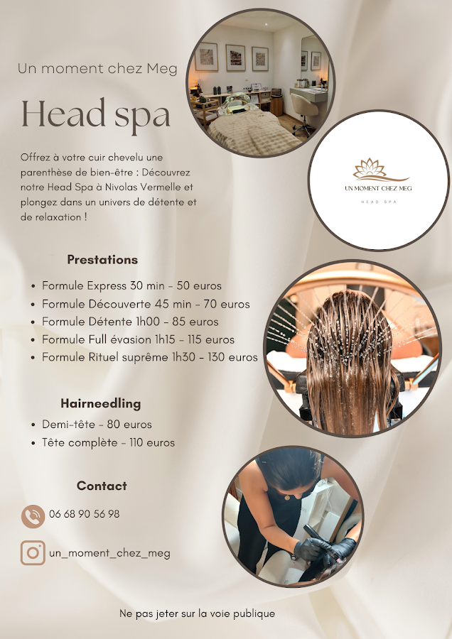Head Spa - Un moment chez meg