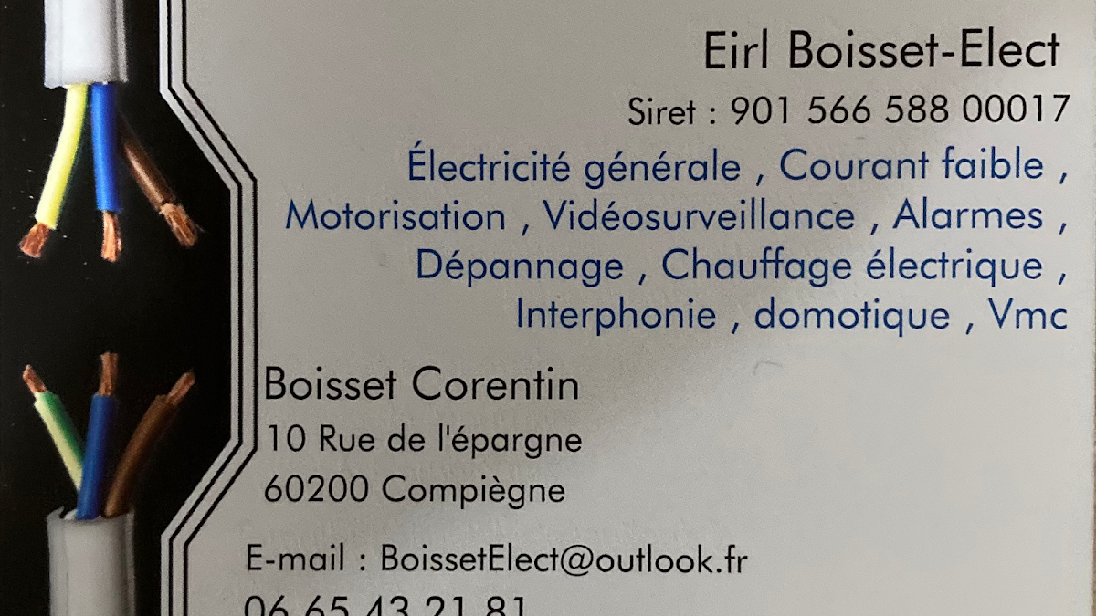Boisset-Elect Eirl