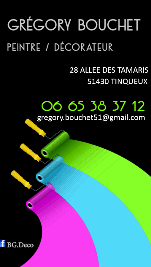 BG Deco - entreprise de peinture - peintre en bâtiment