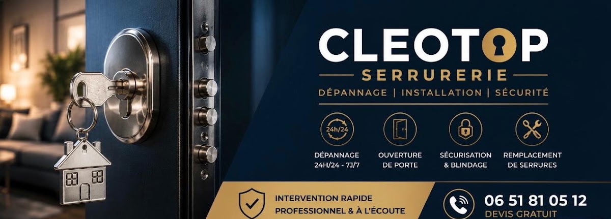 Dépannage Serrurerie Cleotop