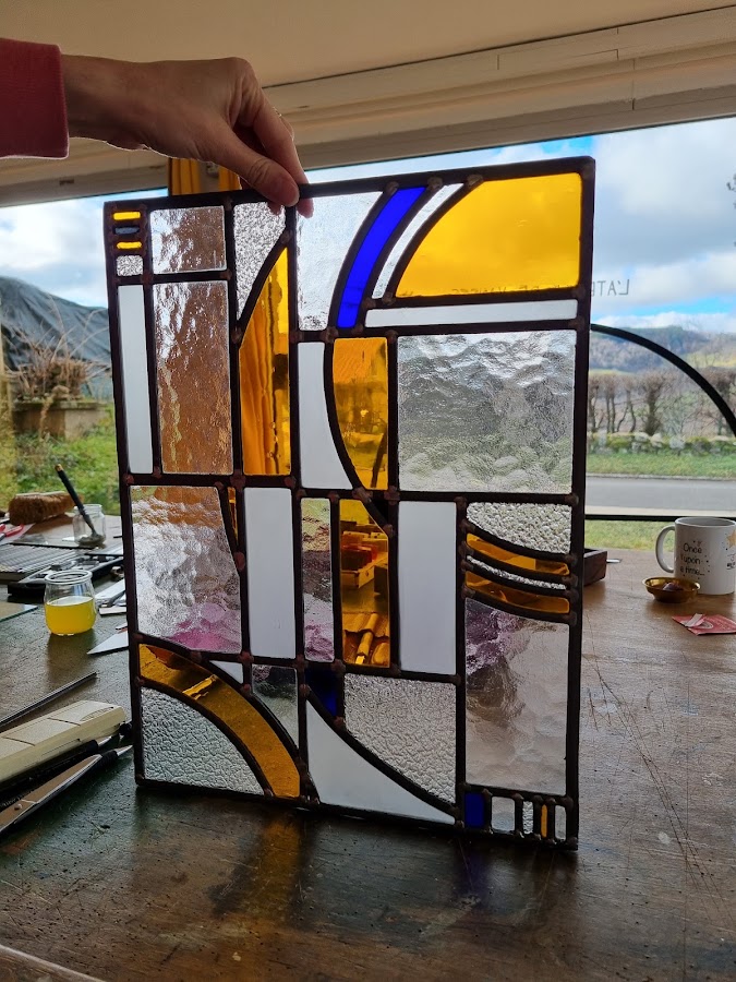 L'atelier de Vaness' - vitrail