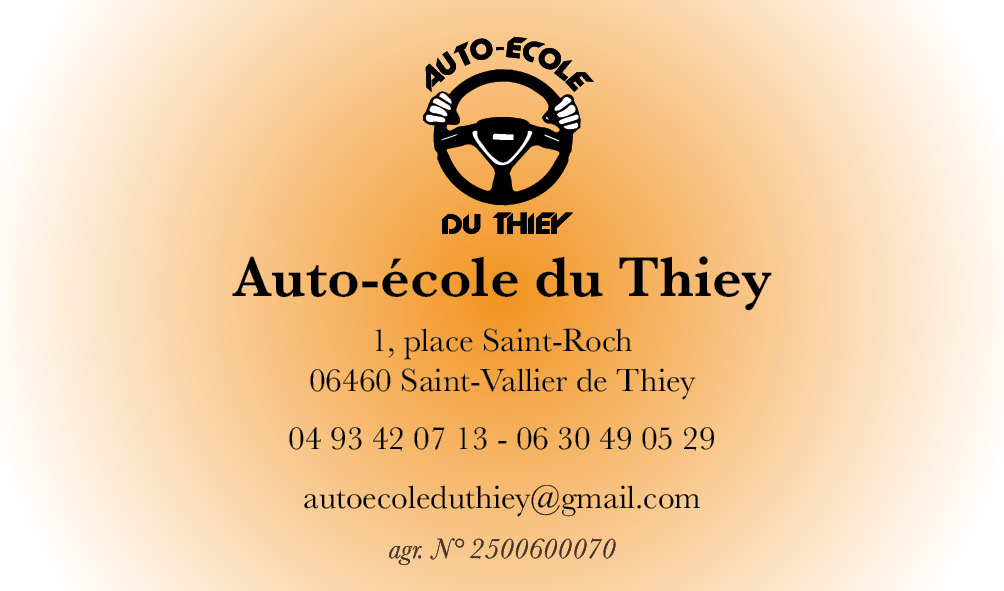 Auto-école du Thiey