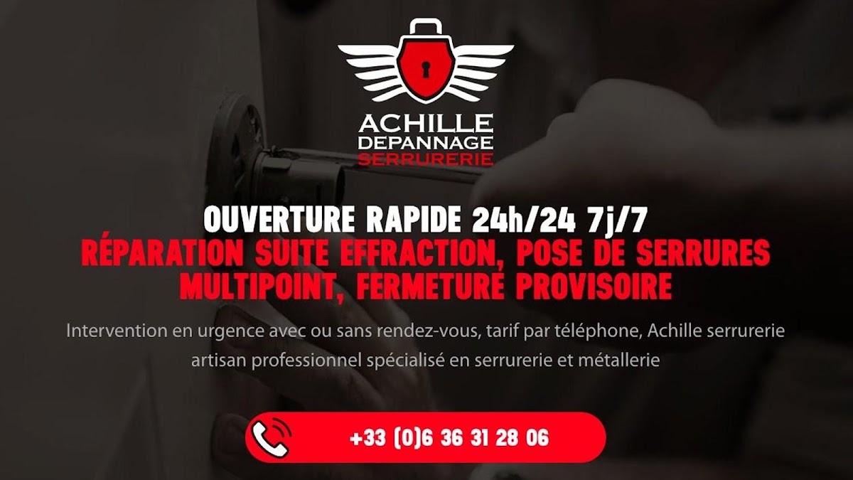 Serrurier Achille Dépannage ️ Installation et Vente de Coffre-Fort