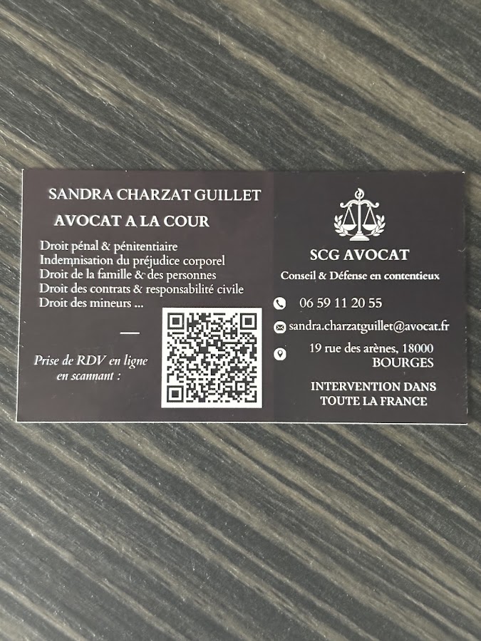 Maître Sandra Charzat Guillet Avocat - SCG AVOCAT
