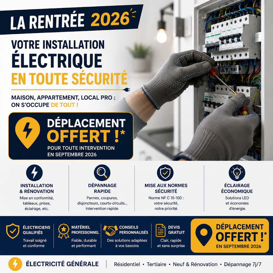 Électricien Paris 13