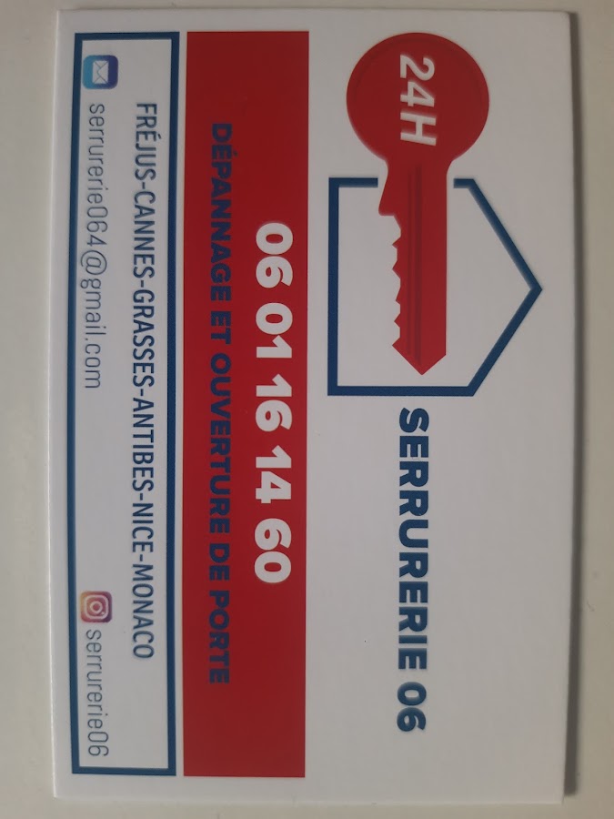 SERRURERIE 06 - SERRURIER CANNES