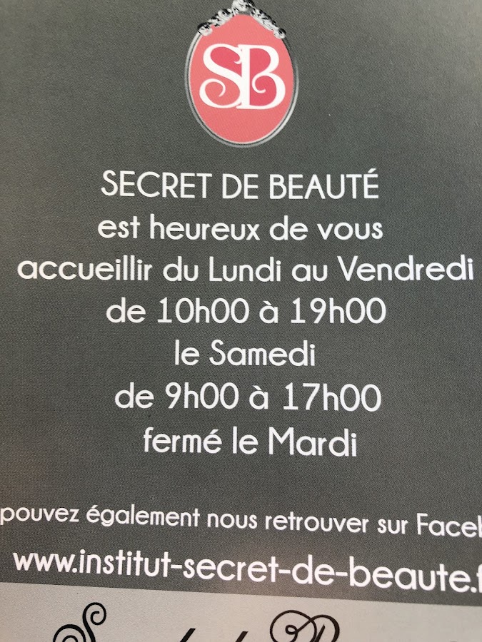 Secret de Beauté