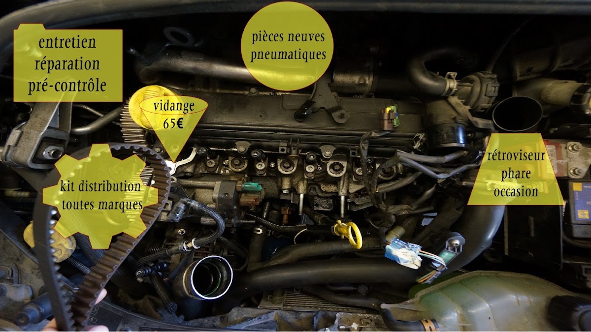 Gaz auto pièces agréé démolisseur véhicule hors usage pièce neuve occasion garage dépannage