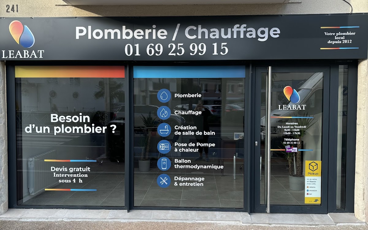 LEABAT PLOMBERIE CHAUFFAGE Pose de Pompe à chaleur
