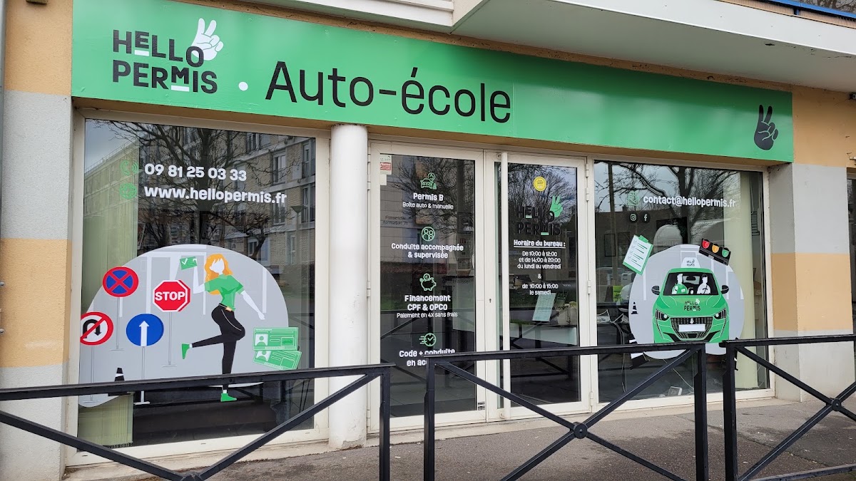 Hello permis, auto-école Persan