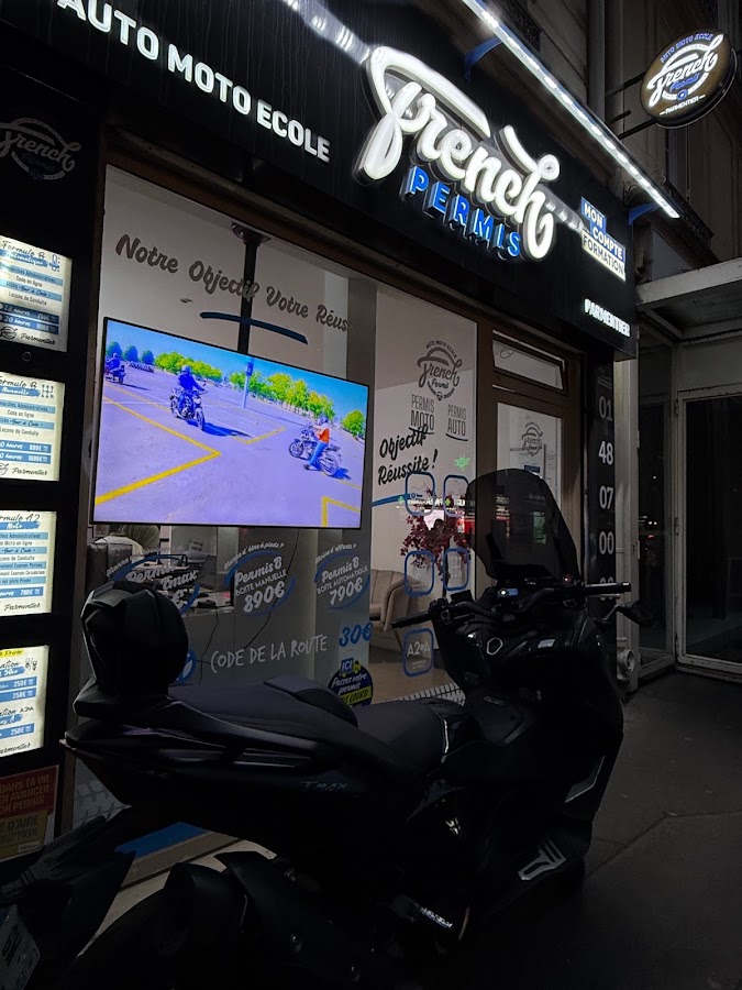 FRENCH PERMIS PARIS 11EME CPF - (AUTO MOTO ECOLE PARMENTIER) - PERMIS ACCELERE EN 10 JOURS