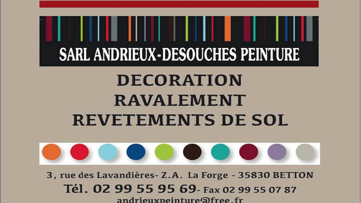 Andrieux-Desouches Peinture Sarl