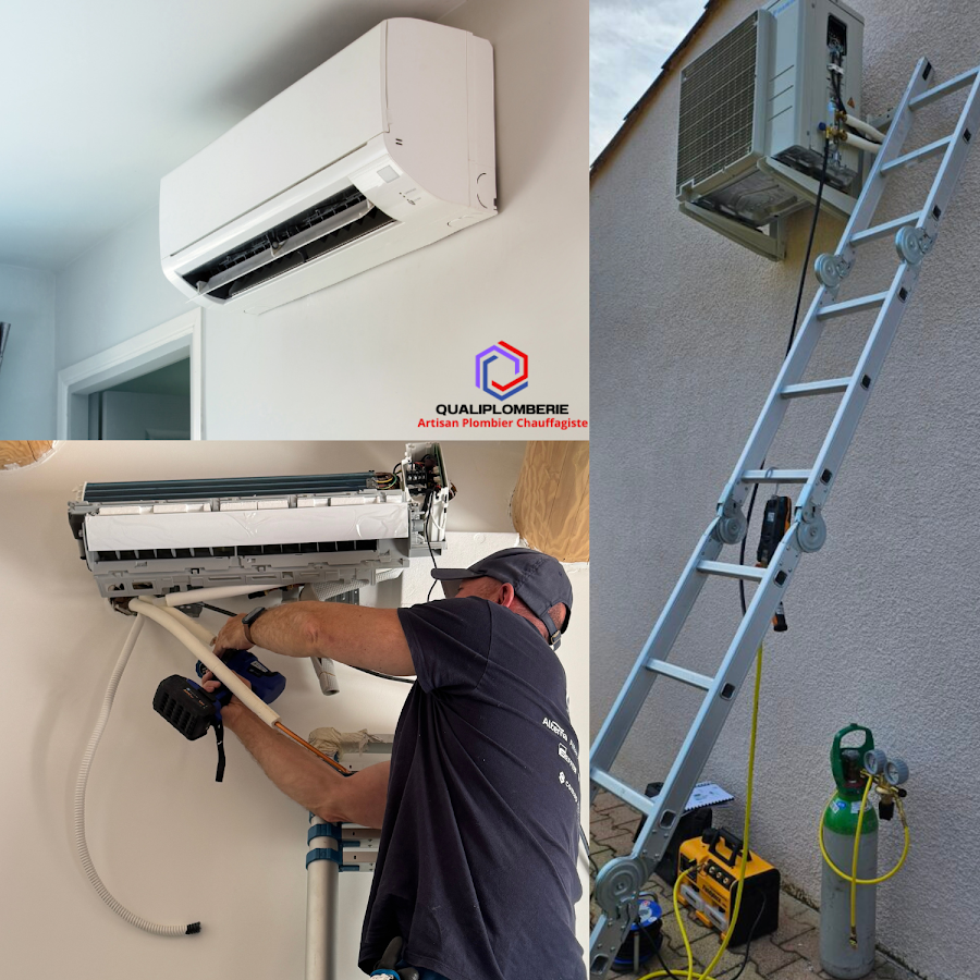 QUALIPLOMBERIE - Climatisation & Chauffage - Plombier sur Manosque et 04