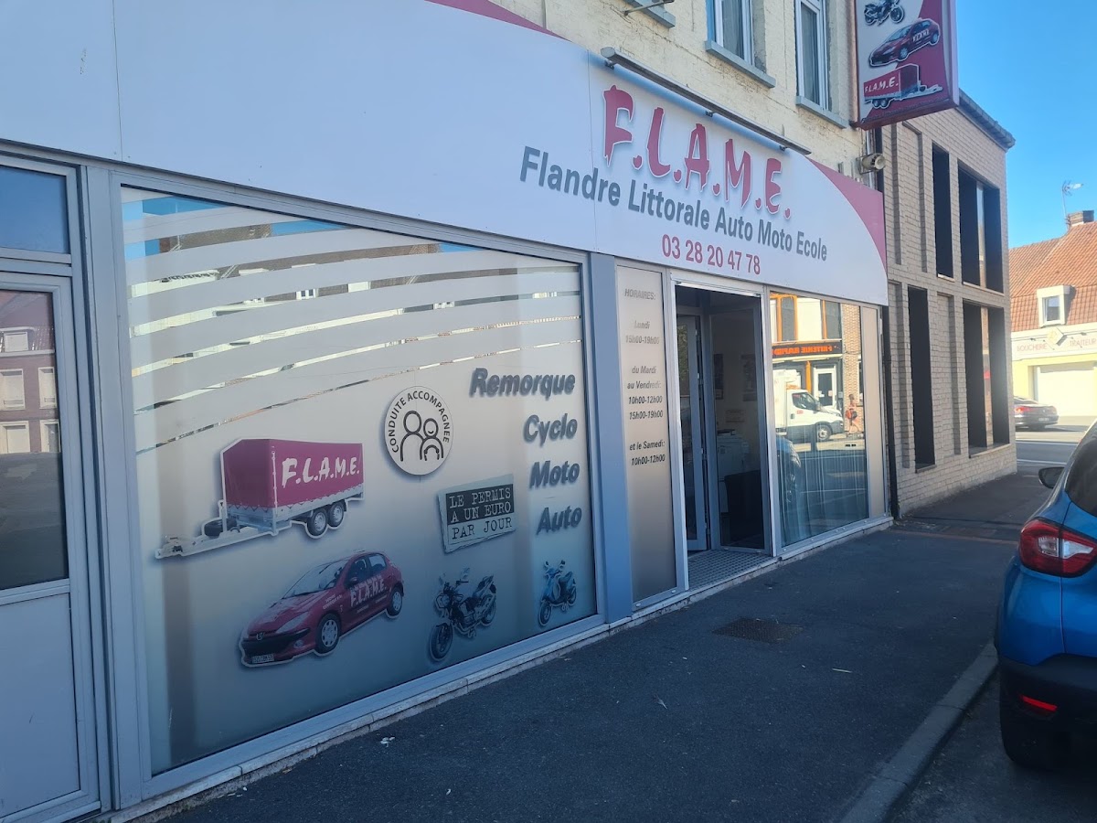 Auto Moto Ecole FLAME - Wormhout
