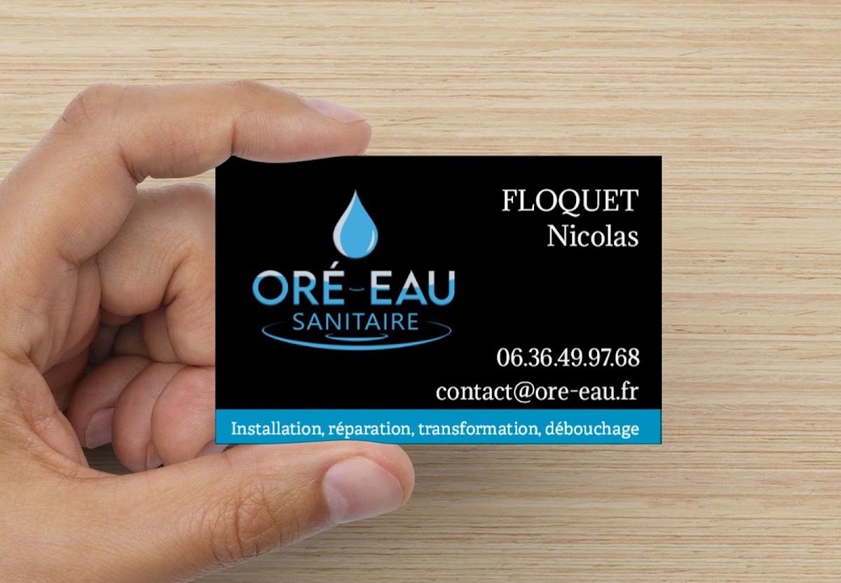 Oré-eau Sanitaire