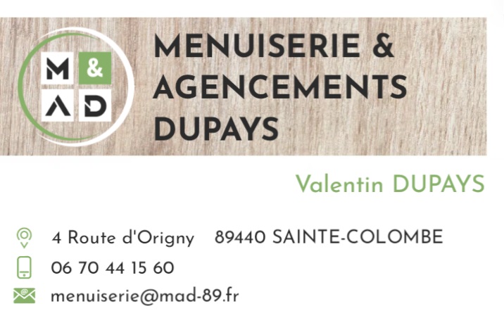 MAD | Menuiserie & Agencements Dupays