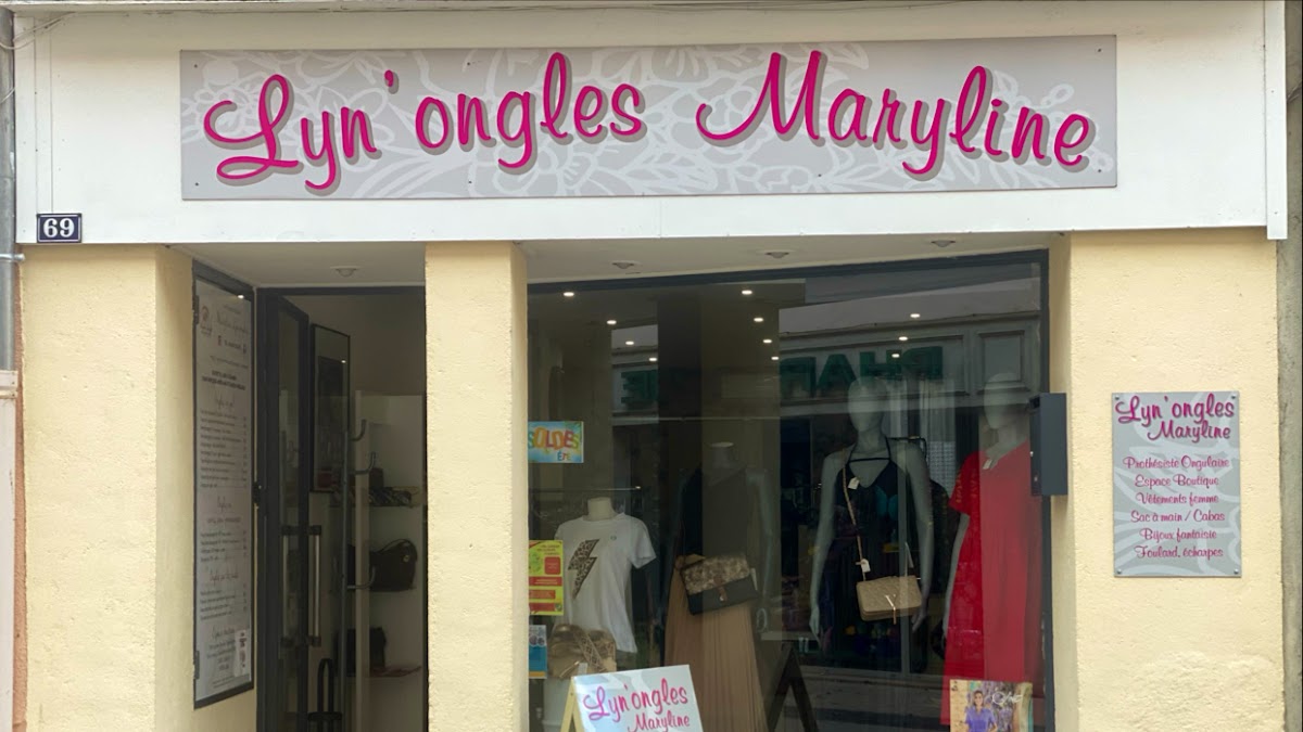 Lyn'Ongles Maryline espace boutique à Seurre