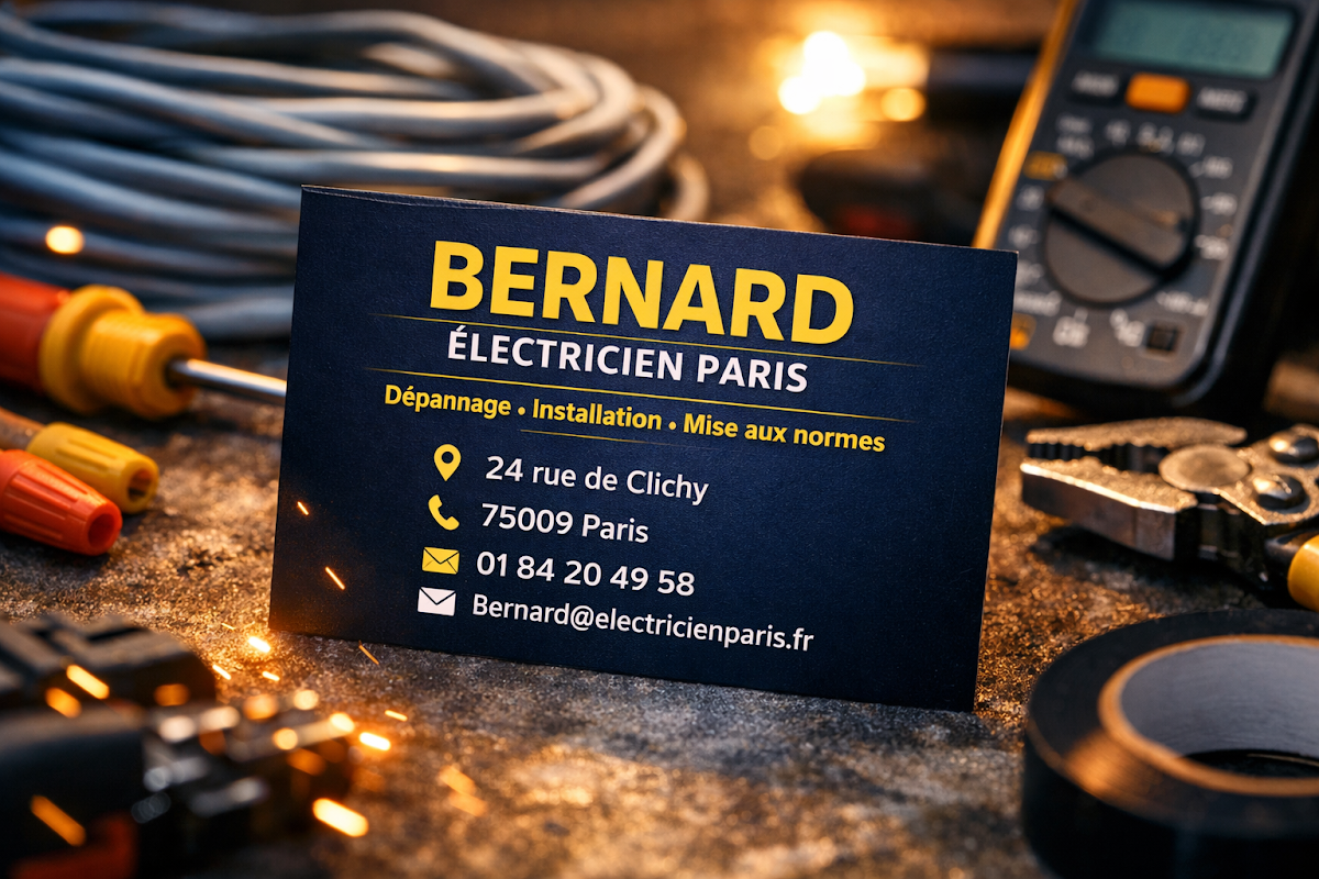 Bernard Electricien Paris 9