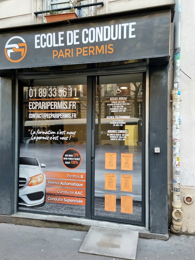 Ecole de Conduite PARI PERMIS CPF