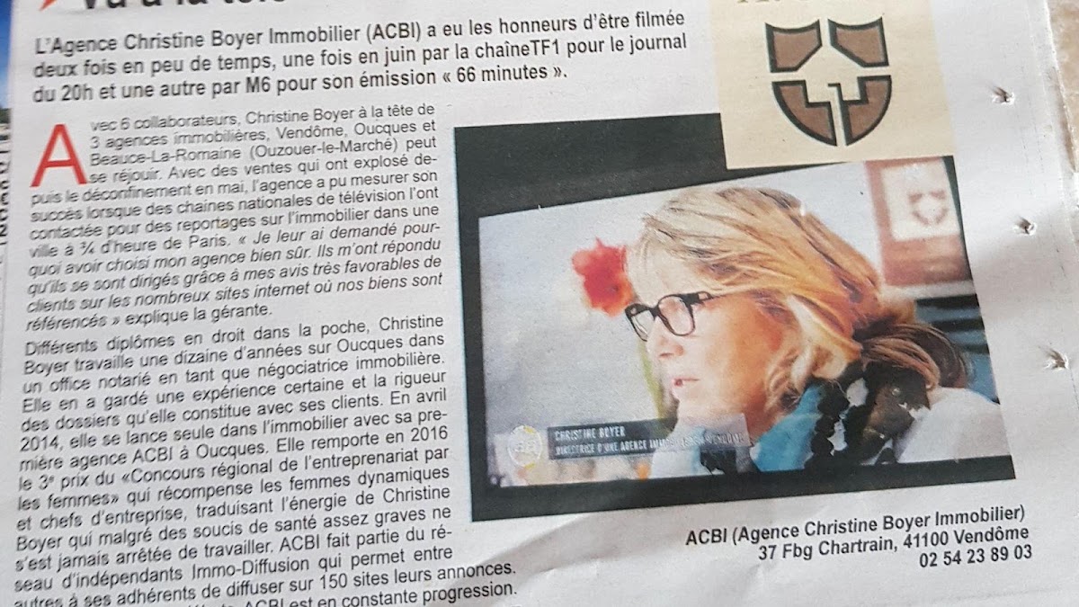 Agence Christine Boyer Immobilier A.C.B.I