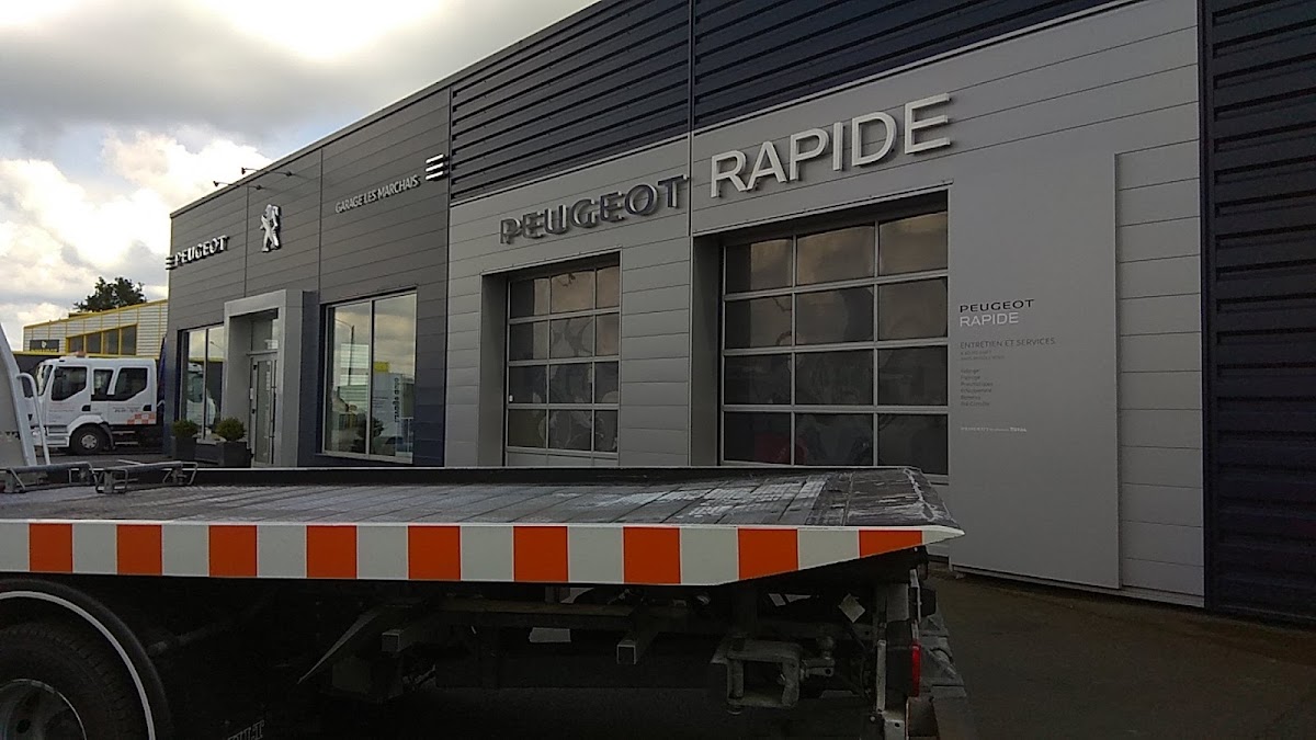 GARAGE LES MARCHAIS-PEUGEOT Réparation, Vente véhicule neuf et occasion, Dépannage-Remorquage-Relevage VL/PL/BUS 24H/24 7J/7