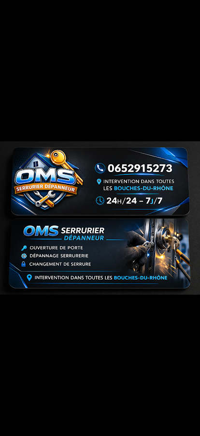 Oms serrurier dépanneur 24/24