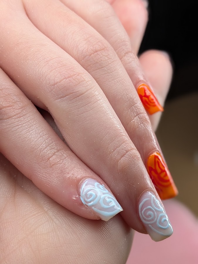 Bubbles nails