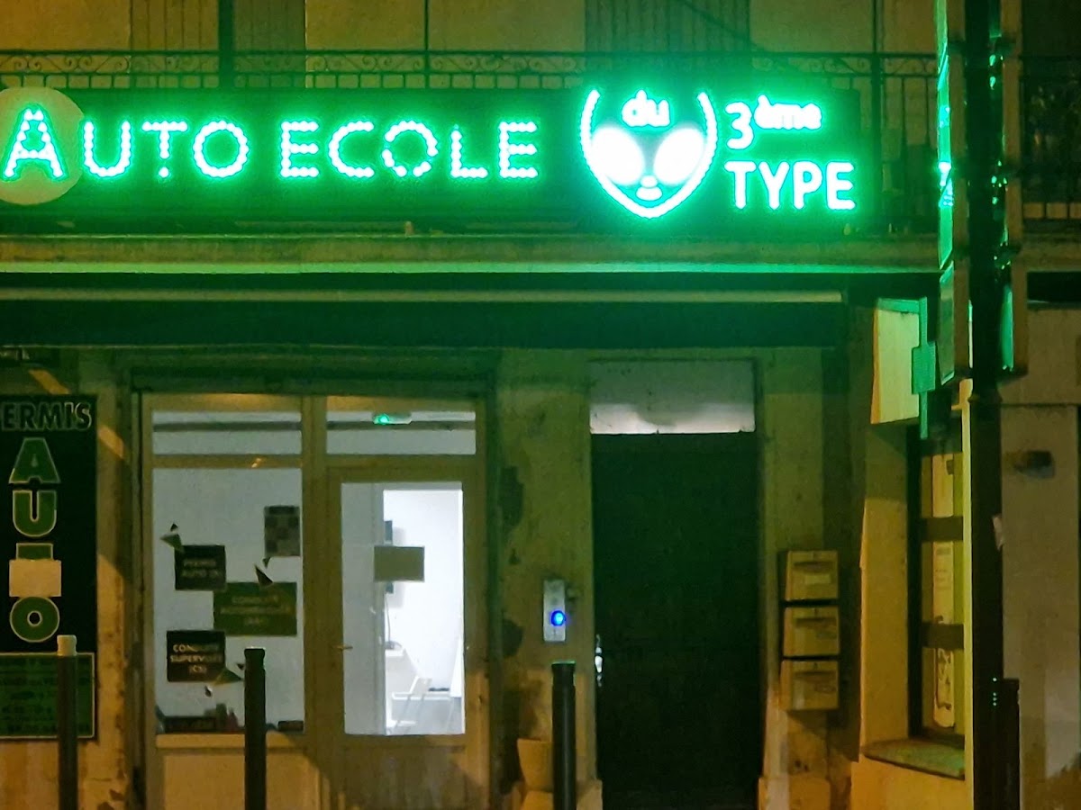 Auto ecole du 3eme type