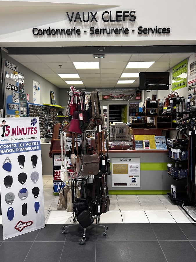 Vaux Clefs - Cordonnerie, Serrurerie, Services