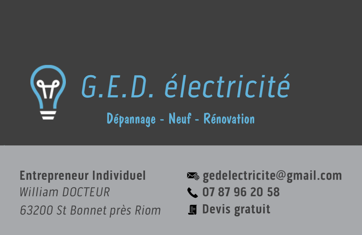 G.E.D. électricité