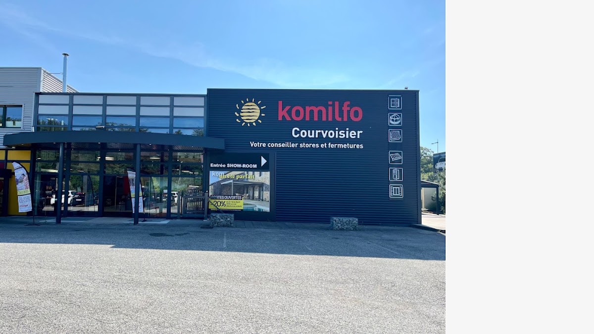 Komilfo Courvoisier Stores et Fermetures à Montbéliard - Pergolas,Stores,Menuiseries