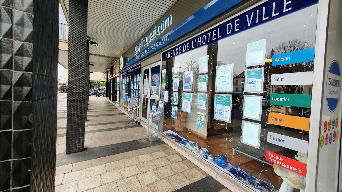 GUY HOQUET L'IMMOBILIER CHATOU - Agence de l'Hôtel de Ville