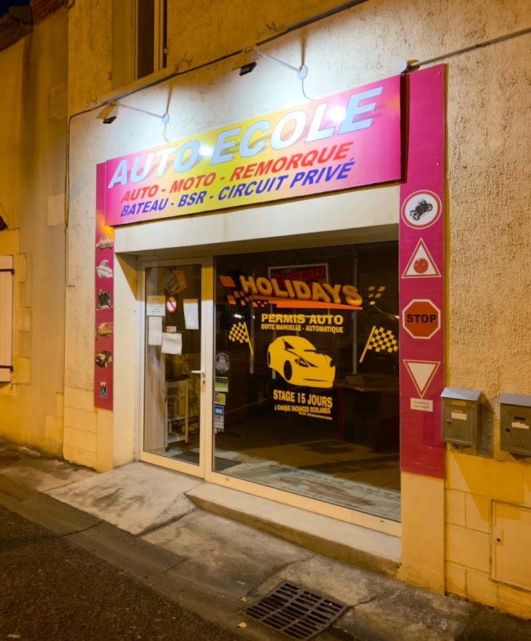 Ecole de conduite Holidays